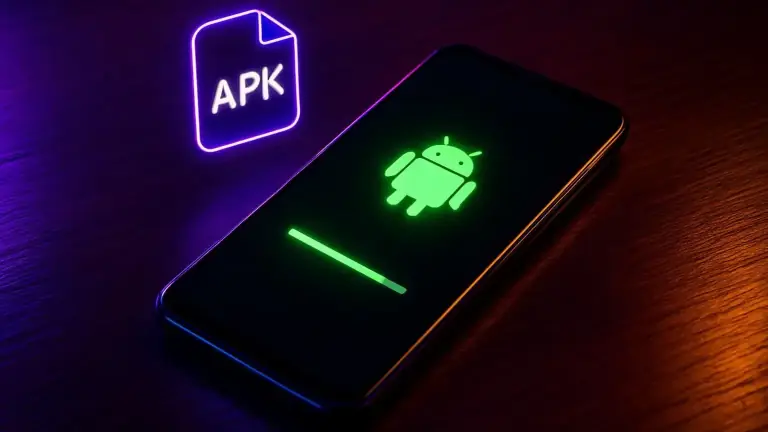 Installing the BBC99 Android app from the APK file on a smartphone